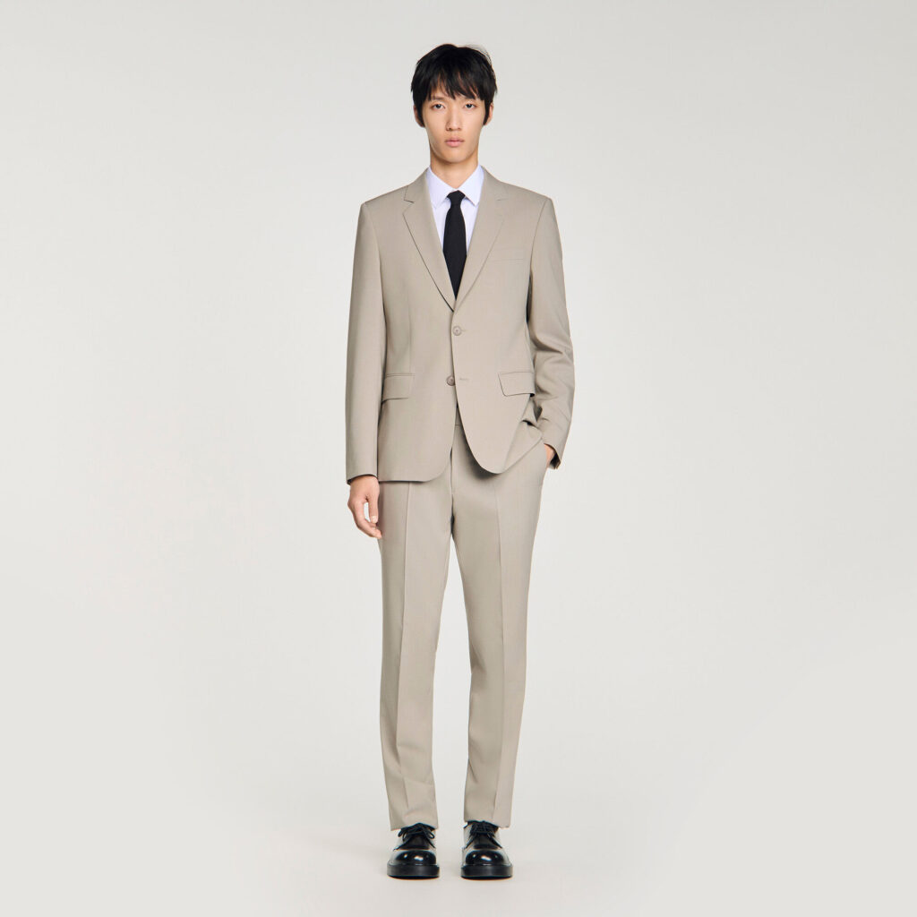 Veste de costume en laine
