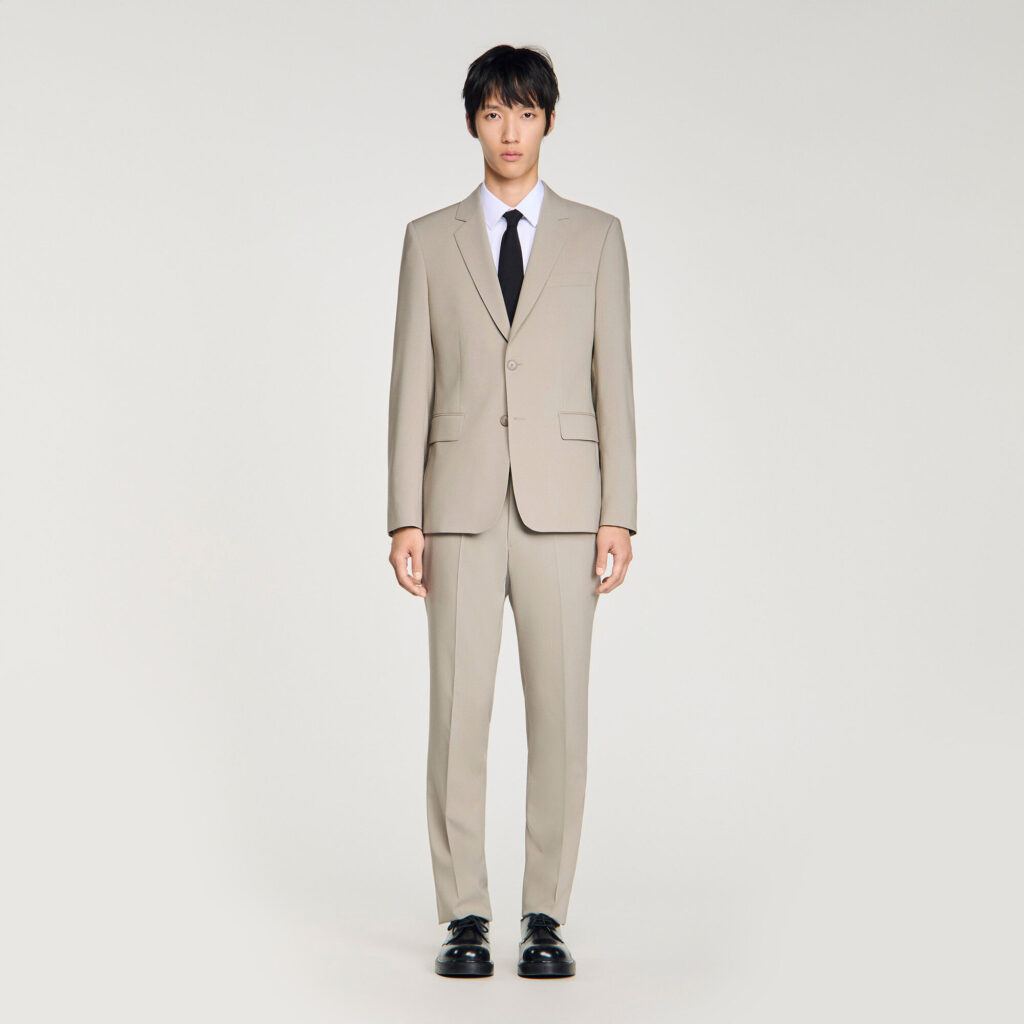 Veste de costume en laine