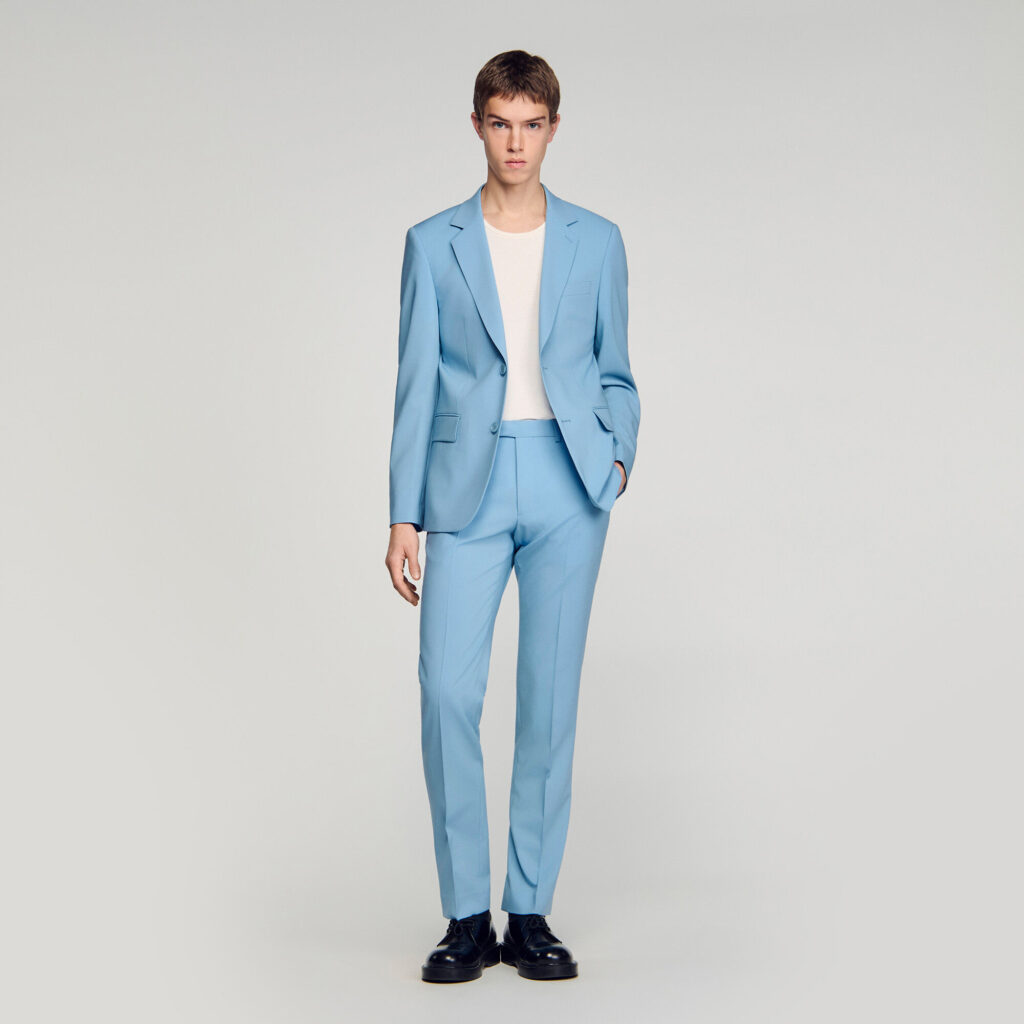 Veste de costume en laine