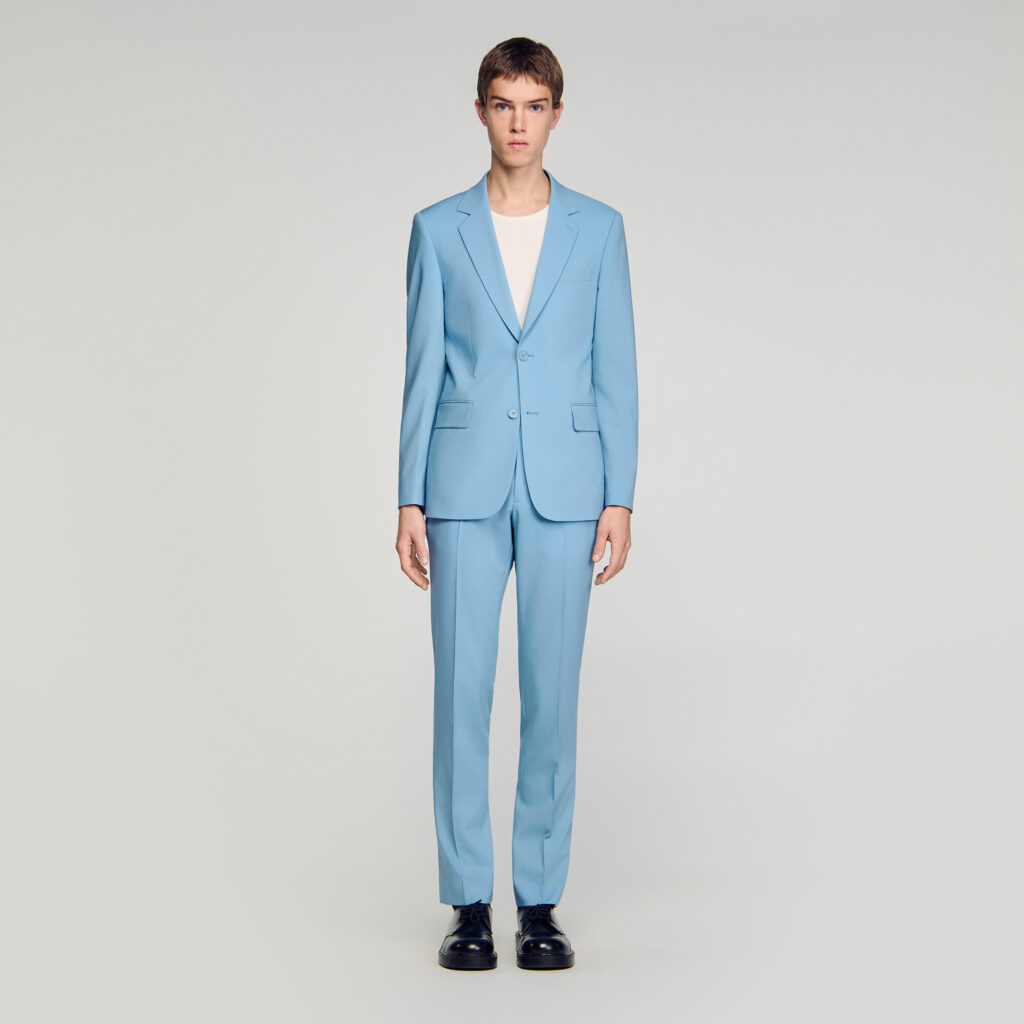 Veste de costume en laine