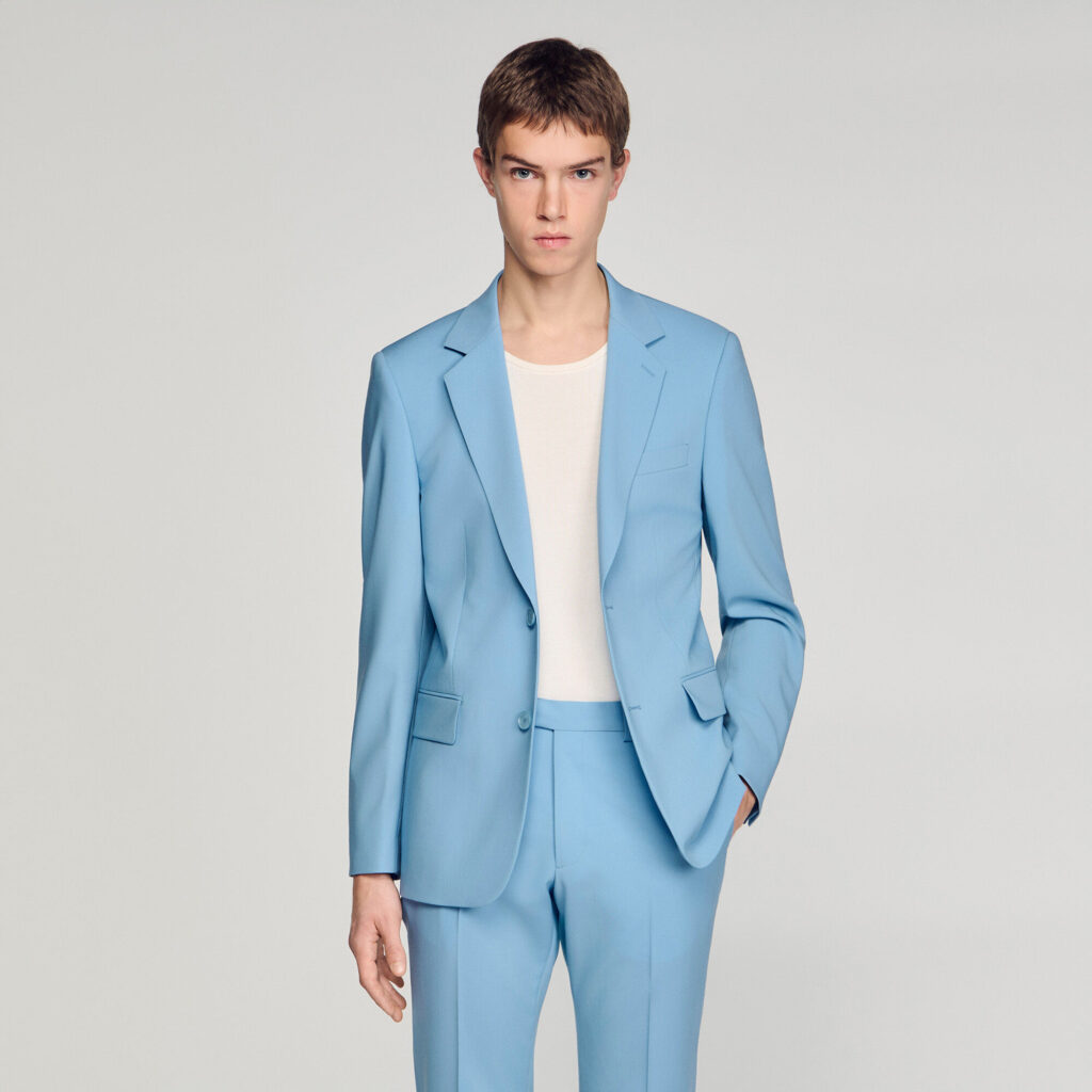 Veste de costume en laine