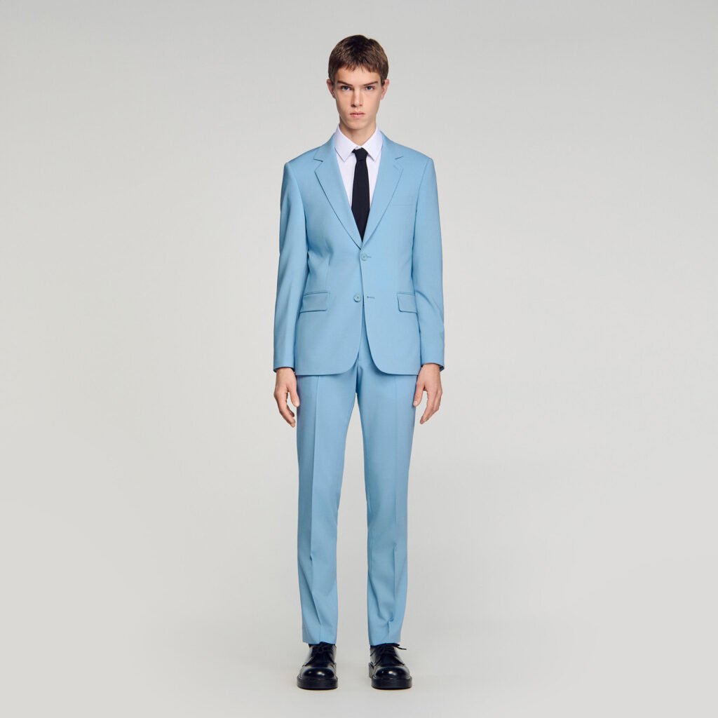 Veste de costume en laine